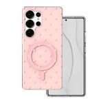 TFO Bubble Dots Mag Case For Samsung S25 Ultra pink