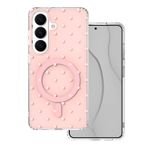 TFO Bubble Dots Mag Case For Samsung S26 pink