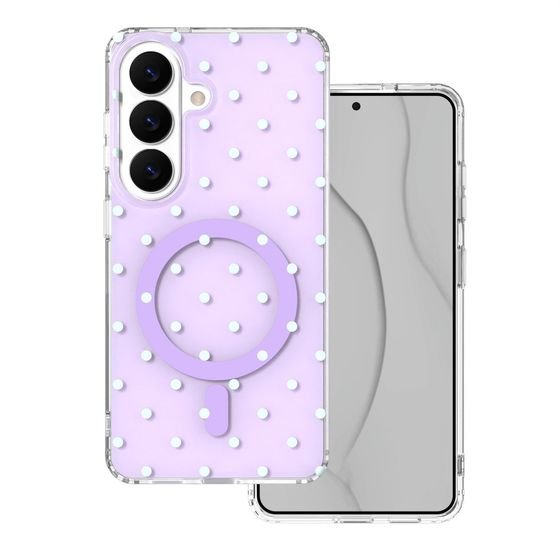 TFO Bubble Dots Mag Case For Samsung S26 purple