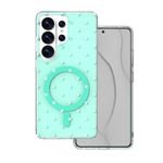 TFO Bubble Dots Mag Case For Samsung S26 Ultra green
