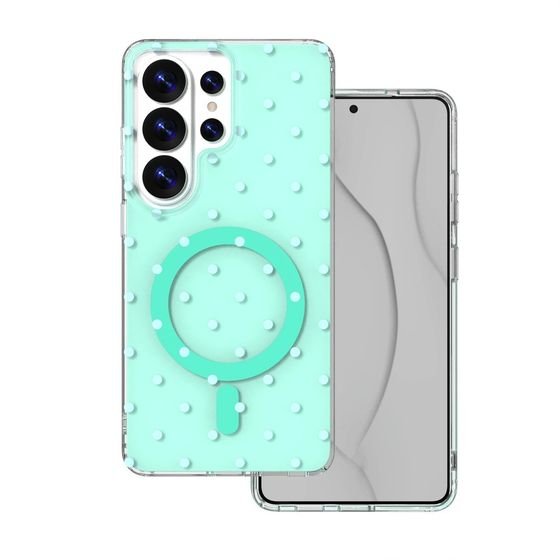 TFO Bubble Dots Mag Case For Samsung S26 Ultra green