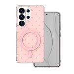 TFO Bubble Dots Mag Case For Samsung S26 Ultra pink
