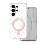 TFO Bubble Dots Mag Case For Samsung S26 Ultra white