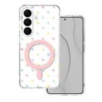 TFO Bubble Dots Mag Case For Samsung S26 white