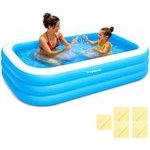 Trizand Inflatable Pool 185x130x50cm - (19353-0)