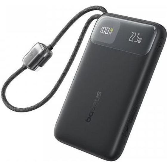 Baseus Powerbank Enerfill FC11, 20000mAh, 22.5W, Qc + PD, Black - (E0027S04)