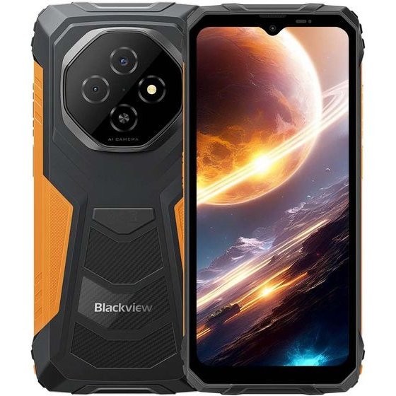 BlackView Fort 1 (4GB+128GB) Nfc Dual Sim Rugged Phone Orange - (FORT1-128-O)