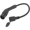 Energenie Adapter Cable Type 2(M) To SCHUKO(F) 3.7KW 0.5M - (EV-T2MACF-3.7KW-0.5M)