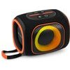 Lamtech Portable Rgb Wireless V5.3 Speaker 20W Black Orange - (LAM980978)