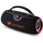 Lamtech Portable Wireless V5.3 Speaker 80W Black Orange - (LAM980947)