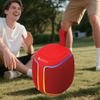 Lamtech Rgb Detachable Wireless V5.3 Speakers 5W Red - (LAM981005)