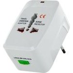 Lamtech Universal Travel Adapter With 2 Usb Port 4 Different Plugs - (LAM112969)