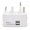 Lamtech Universal Travel Adapter With 2 Usb Port 4 Different Plugs - (LAM112969)