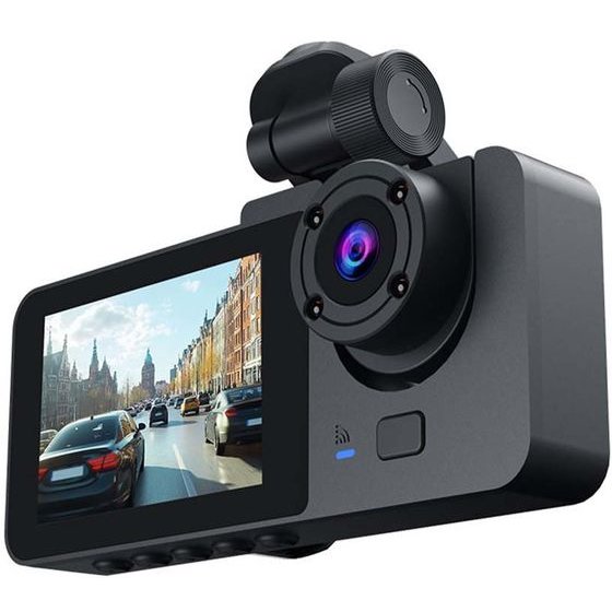Tracer Dash Car Camera Full Hd 1080 Halo 360D Black - (TRAKAM47568)