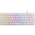 White Shark Mech Keyboard GK-006211 Nagamaki White Us Red Switch - (NAGAMAKI-W-US-RED.SW)