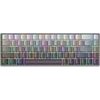 White Shark Mech Keyboard Us Layout GK-007711 Red Switch Gray Gradient - (NUNCHAKU-G-US-RED.SW)