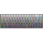 White Shark Mech Keyboard Us Layout GK-007711 Red Switch Gray Gradient - (NUNCHAKU-G-US-RED.SW)