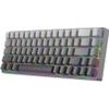 White Shark Mech Keyboard Us Layout GK-007711 Red Switch Gray Gradient - (NUNCHAKU-G-US-RED.SW)