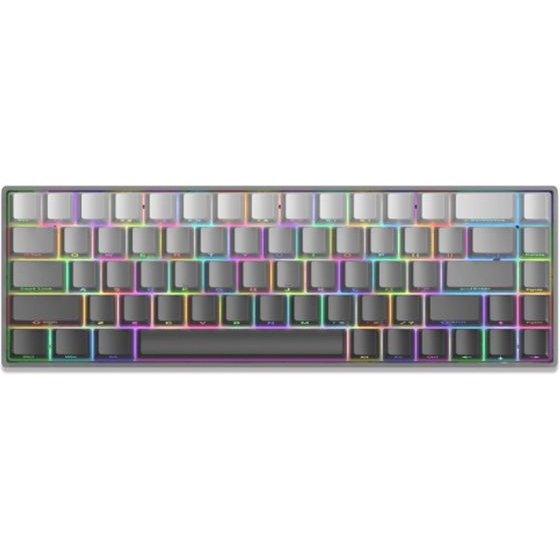 White Shark Mech Keyboard Us Layout GK-007711 Red Switch Gray Gradient - (NUNCHAKU-G-US-RED.SW)