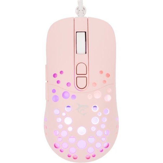 White Shark Rgb Gaming Mouse GM-9004 12800DPi Pink - (TRISTAN-2-P)