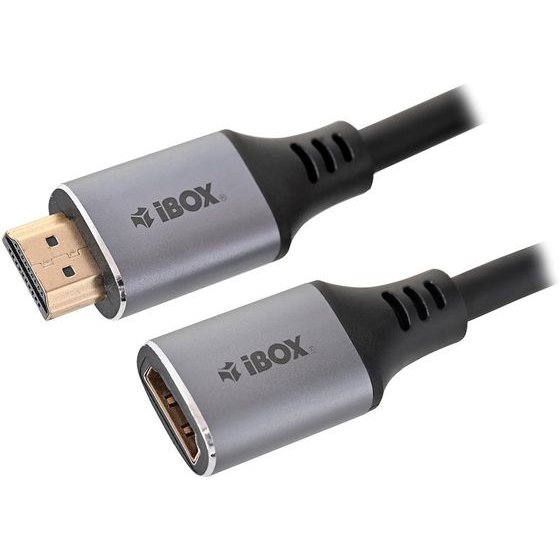 IBOX Hdmi To Hdmi 4K Extension Cable With Gold Plug 2 m - (ITVFMHD012)