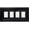 Abysse: Gbeye - Trading Card Collector (4 Position/Black) Frame (40cmX17cm) (FMM1T1FBTCL)