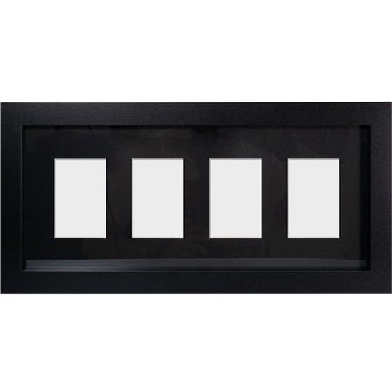 Abysse: Gbeye - Trading Card Collector (4 Position/Black) Frame (40cmX17cm) (FMM1T1FBTCL)