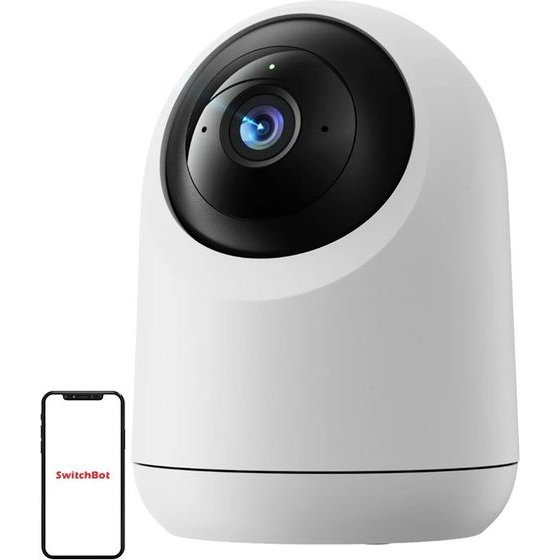 SwitchBot Pan/Tilt Cam Plus 3K ��������� ������ Ip - (W4001100)
