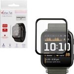 Volte-Tel Plexi Tempered Glass Garmin Venu X1 46mm 3D Edge 2.0in 0.30mm Full Glue Full Cover BLACK