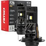 AMiO - ������ Led F26 Pro Series H7/H18 12/24V 68W 2900-3550lm 6.000K Full Can-Bus Plug&Play - 2 ���. (04872/AM) - (04872)