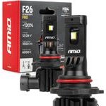 AMiO - ������ Led F26 Pro Series HB4 12/24V 68W 2900-3550lm 6.000K Full Can-Bus Plug&Play - 2 ���. (04875/AM) - (04875)