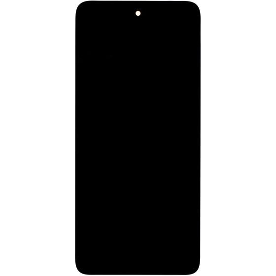 Motorola G57 Power Lcd Display + Touch Unit + Front Cover Black (Service Pack) - (5D68C31789)