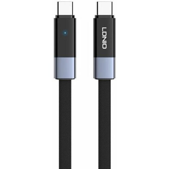 Ldnio ������� USB-C LC242c, flat, 65W, 480Mbps, 2m, �����