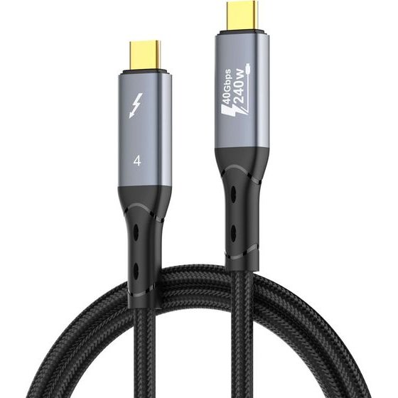 Ldnio ������� USB-C TC-11c, 240W, 40Gbps, 8K/60Hz, 1m, �����