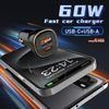 Ldnio ��������� ����������� C103 �� ������� USB-C, USB/USB-C, 60W, ������