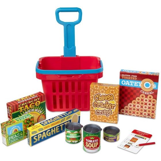 Spin Master Melissa & Doug: Grocery Basket Play Set (6073085)