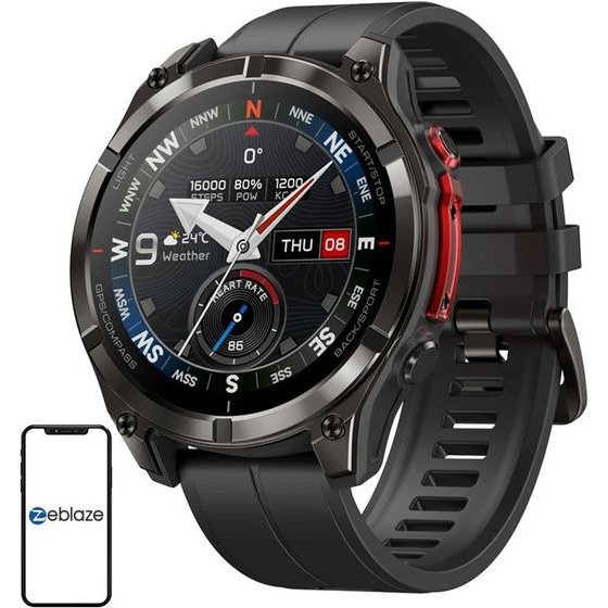 Zeblaze ������ ����� Stratos 4 Pro (�����) - (Stratos 4 Pro Black)