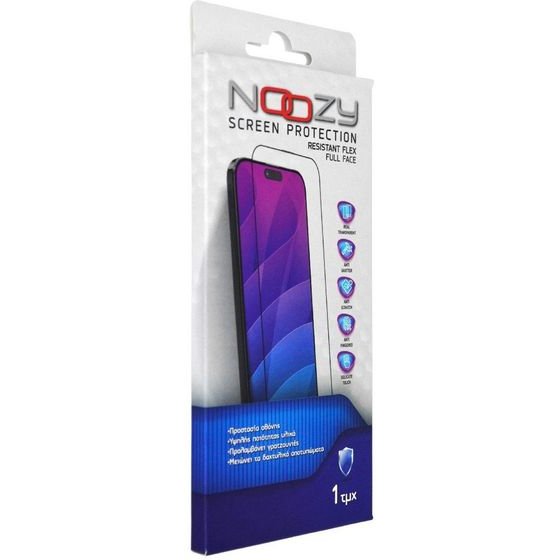 Noozy Tempered Glass Full Face Resistant Flex 9H ��� Xiaomi Redmi Note 15 Pro 5G
