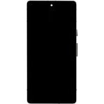 Compatible Lcd Display + Touch Unit + Front Cover For Google Pixel 7a OEM - (57983130810)