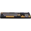Aula Wireless Gaming Mechanical Keyboard F108 Pro - Volcanic Switch [Linear] (English US), Black, Gray - (F108-PRO-GOG-RS)