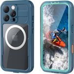 Crong Seal Cover - IP68 Waterproof Case For Iphone 16 Pro (Marine) - (CRGSLCIP16PABL)