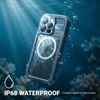 Crong Seal Cover - IP68 Waterproof Case For Iphone 16 Pro (Marine) - (CRGSLCIP16PABL)
