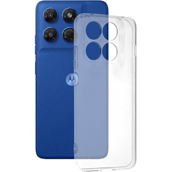 Techsuit - Clear Silicone - Motorola Moto G37 / G37 Power / G47 - Transparent