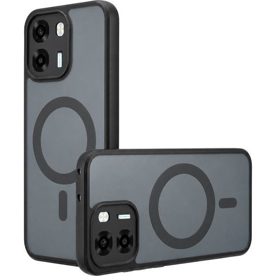 Techsuit - Purefrost Magsafe - Oppo A6 4G - Frosted Black