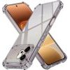 Techsuit - Shockproof Clear Silicone - Honor 600 - Smoke Black