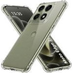 Techsuit - Shockproof Clear Silicone - Motorola Edge 70 Pro - Clear