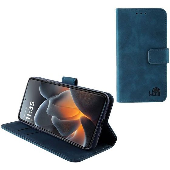 Lime Successories Lime Essential ���� Motorola Signature 5G 6.8in Magnet Book Stand Clip Dark BLUE