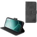 Lime Successories Lime Essential ���� Oppo A6 5G 6.75in Magnet Book Stand Clip GREY