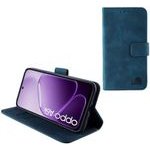 Lime Successories Lime Essential ���� Oppo A6k/A6x 5G 6.75in Magnet Book Stand Clip Dark BLUE