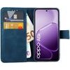 Lime Successories Lime Essential ���� Oppo A6k/A6x 5G 6.75in Magnet Book Stand Clip Dark BLUE